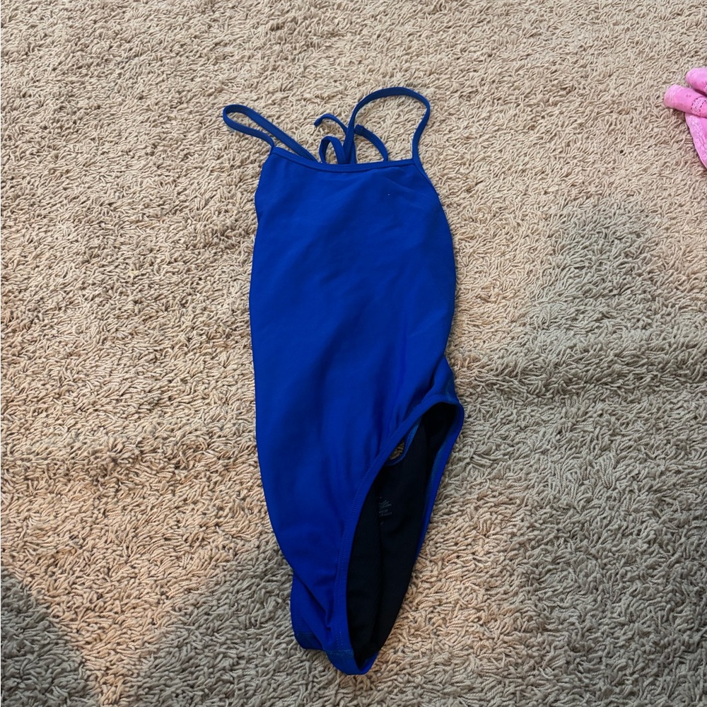 Jolyn Clothing Royal Blue One Piece Swimsuit